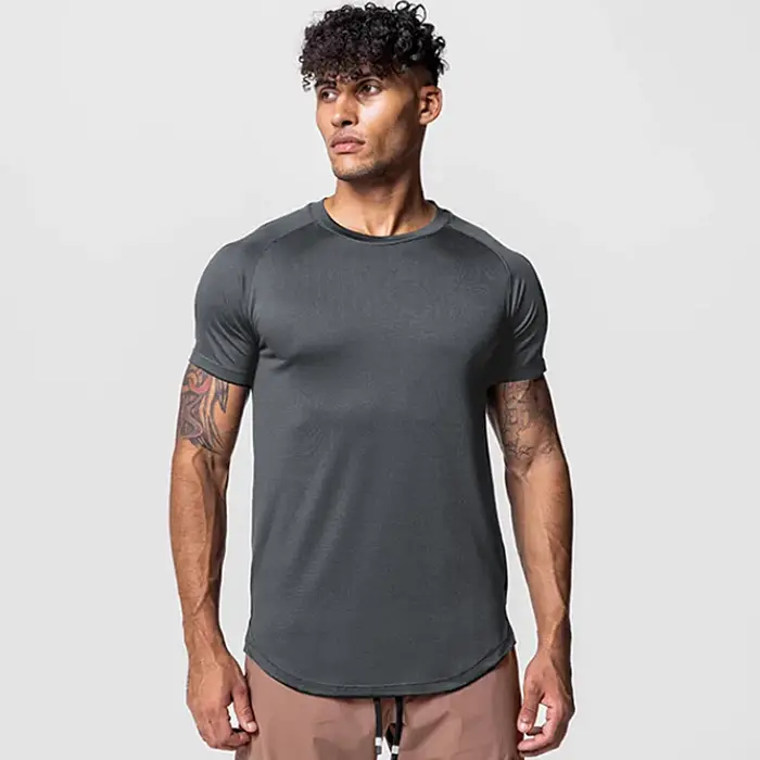Hommes Gym Jogging T-Shirts Compression à séchage rapide Sport