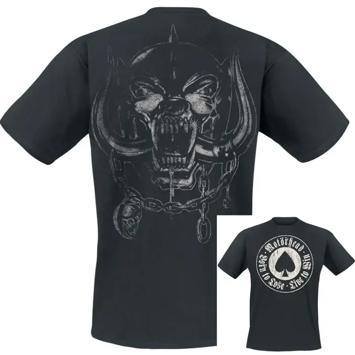 T-shirt Ace of Spades Motörhead pour hommes et femmes, t-shirt graphique Vintage Metal Rock Band, 100% coton, Streetwear d'été