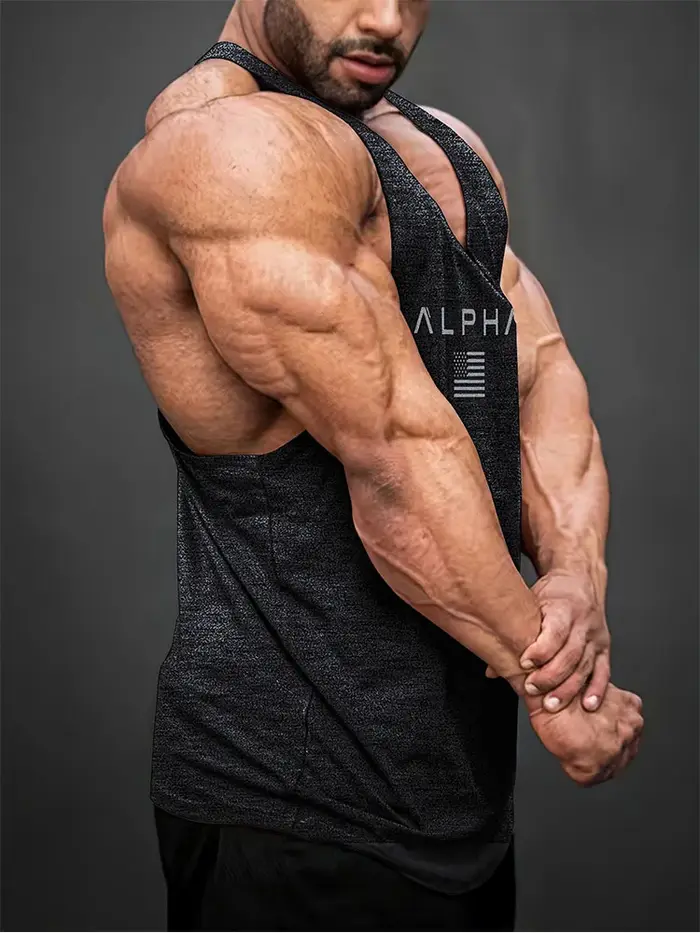 Débardeur de musculation à séchage rapide pour homme