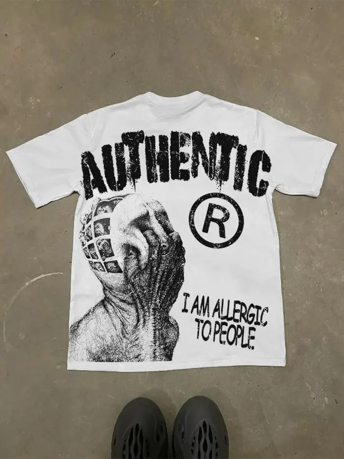 T-shirt graphique pour hommes et femmes, style vintage, streetwear hip-hop, t-shirt oversize à manch