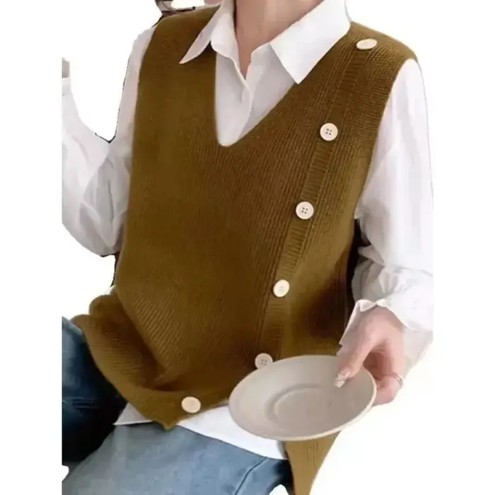 Gilet tricoté pour femmes