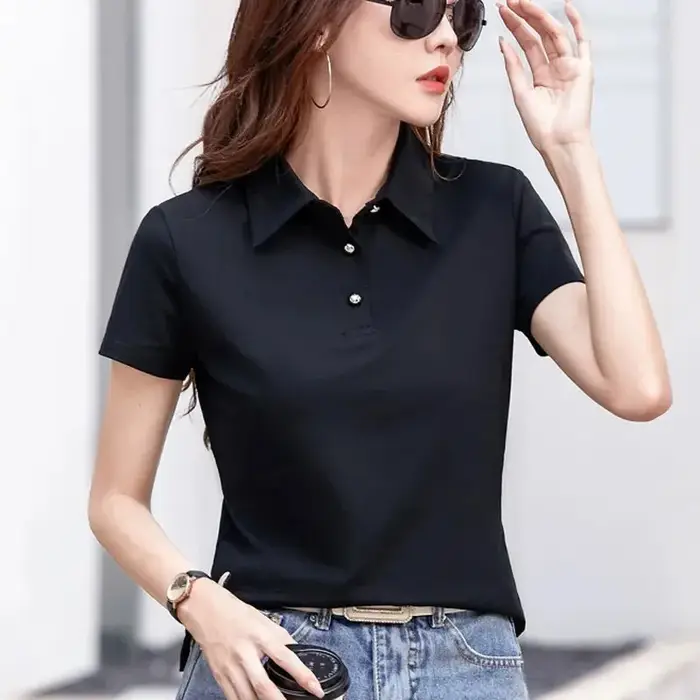 Polo classique pour femme