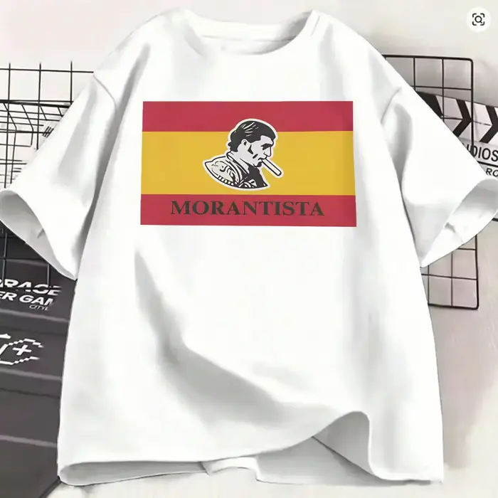 Morante De La Puebla T-shirt pour homme Matador Vintage Tees à manches courtes col rond