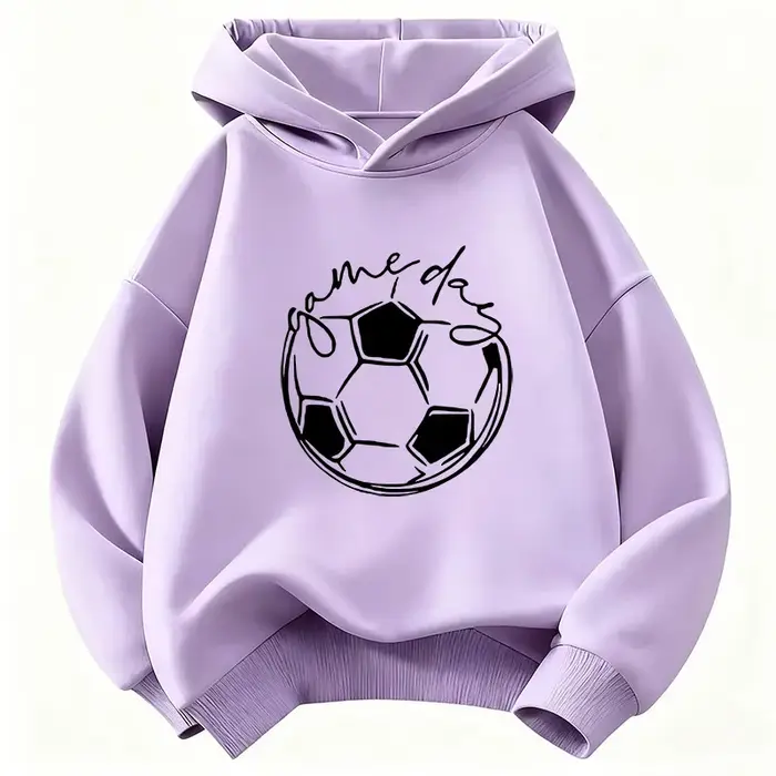 Sweat-shirt à capuche Fun Football Game Day