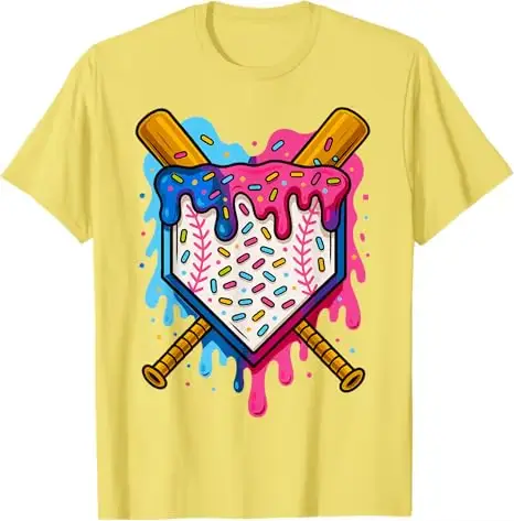 Baseball garçons crème glacée goutte