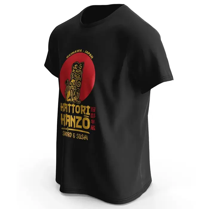 Hattori Hanzo imprimé 100% coton classique Harajuku T-Shirt pour hommes femmes vêtements de sport hauts t-shirts