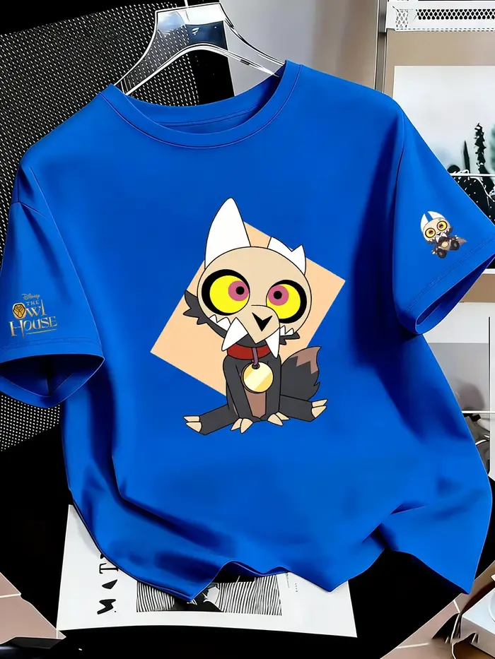 The Owl House King Anime T-shirt d'été pour homme et femme
