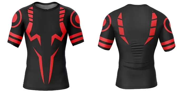 T-shirts de compression imprimés en 3D pour hommes