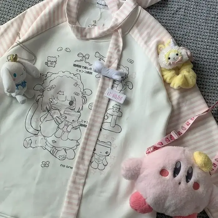 T-shirt à manches longues et col rond pour femme