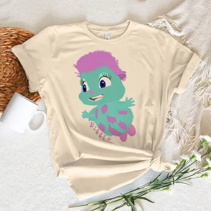 T-shirt femme, humoristique, Bibble, 600 y2k