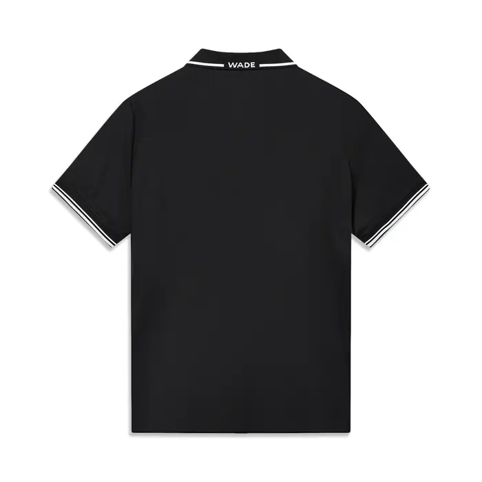 Li-Ning Polo Wade pour hommes LN COOL Protection solaire 69% coton 31% polyester respirant