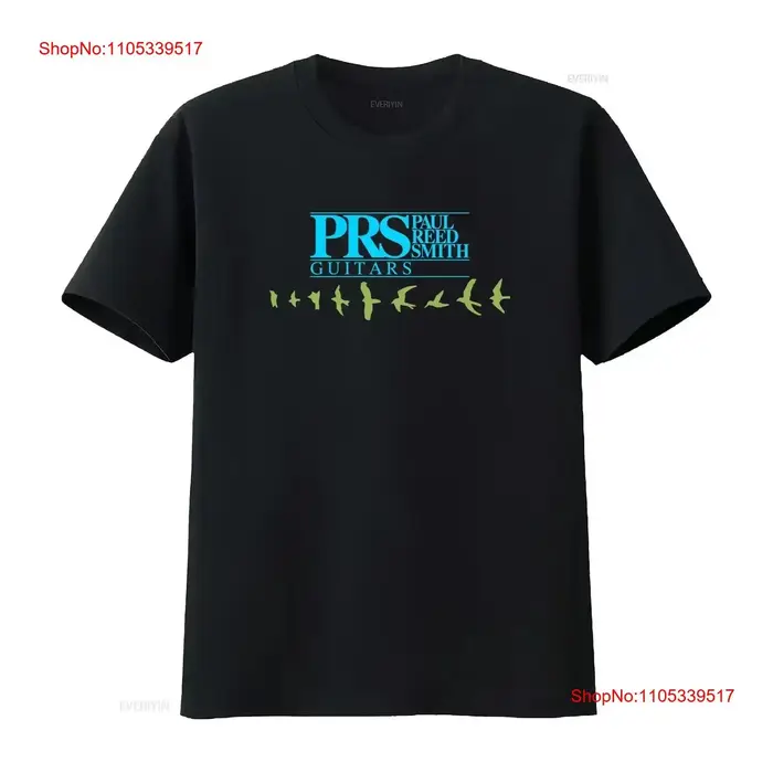Nouveau T-shirt Paul Reed Smith Guitars Symbol Logo USA Taille S à 5XL vintage délavé légèrement polyvalent doux