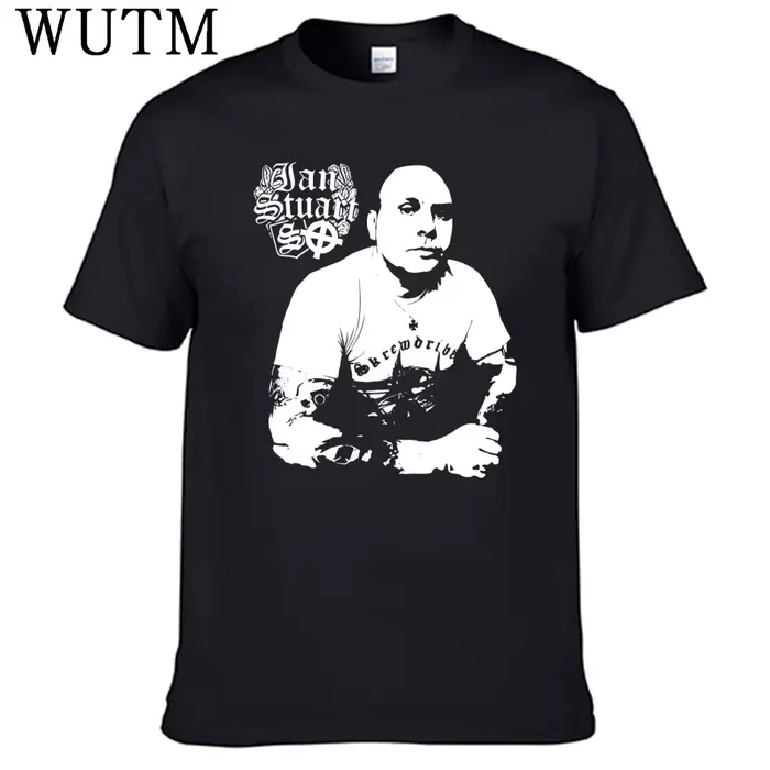 Ian Stuarts t-shirt 100% coton hommes chemise