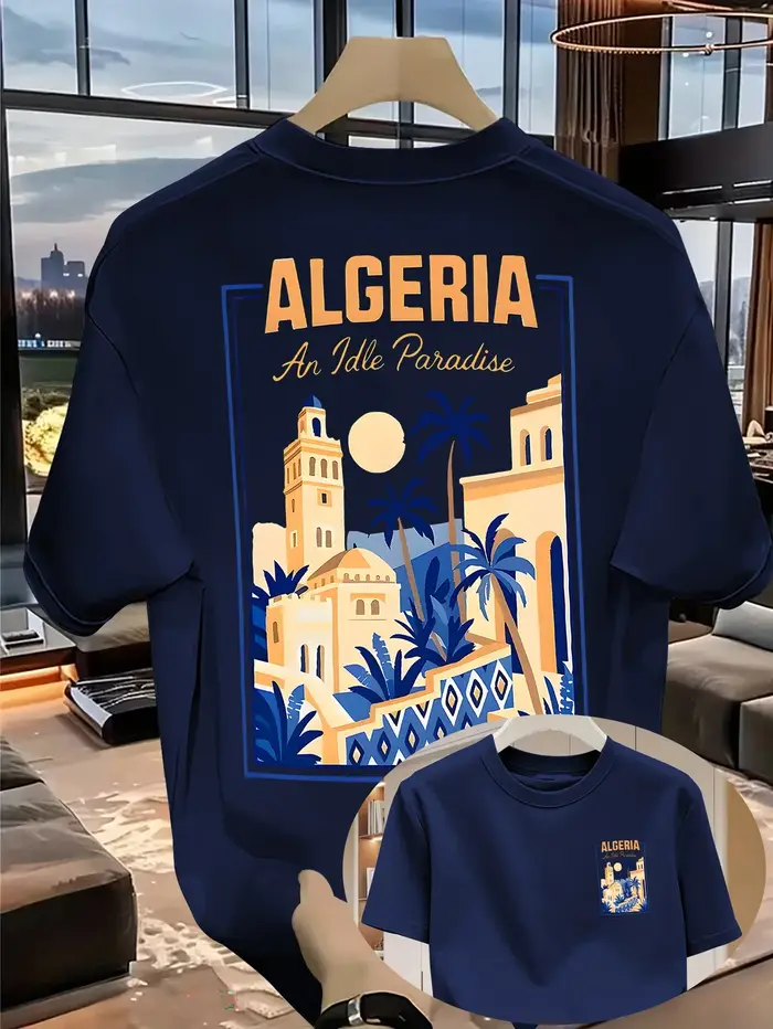 T-shirt 100% coton pour hommes