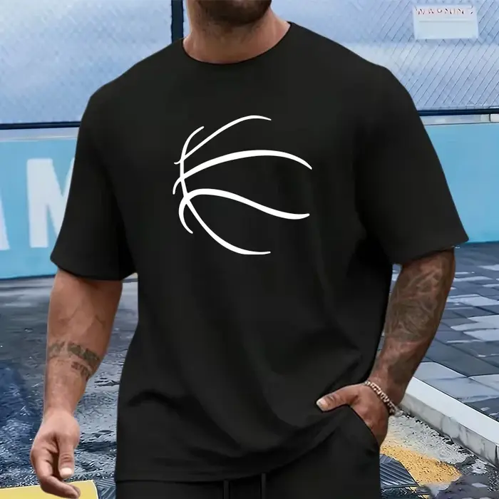Ensemble pour homme à motif de basket-ball
