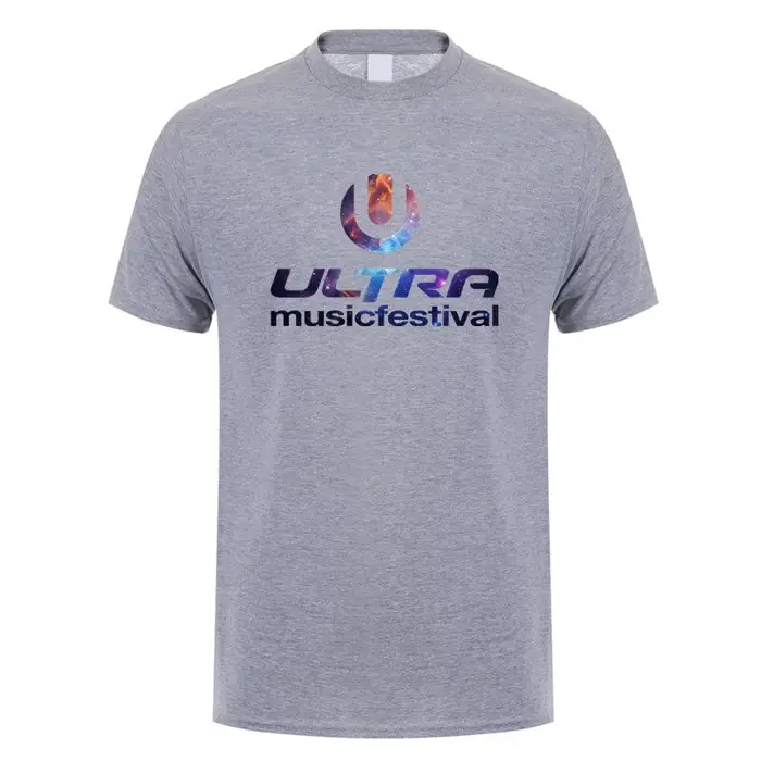 Ultra Festival de musique t-shirt hommes à manches courtes coton T-shirts été