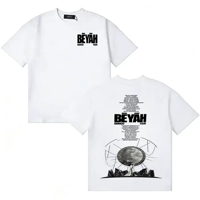 T-shirt tendance Singer Damso 2026