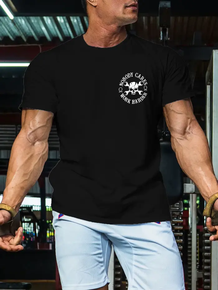 T-shirt décontracté sportif pour homme
