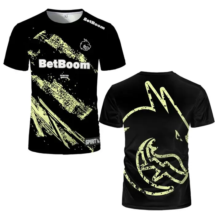 T-shirt en jersey Team Spirit avec nom personnalisé