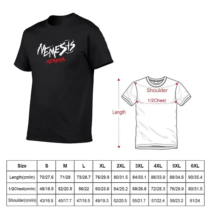Nemoutre-T-shirt Reborn Alton Towers pour hommes