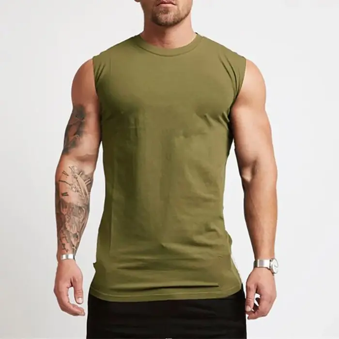 Vêtements de sport en coton pour hommes