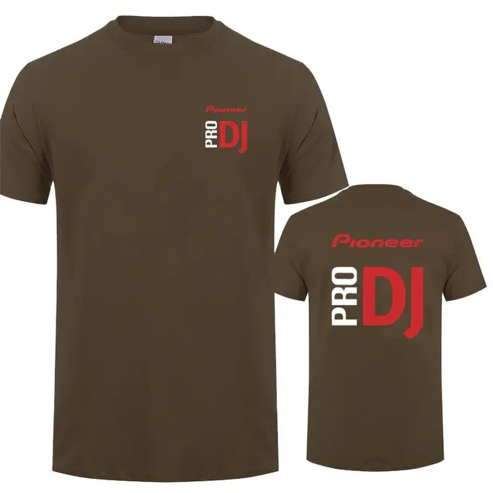 Pioneer Pro DJ musique T-Shirt homme été mode à manches courtes hommes Pro DJ