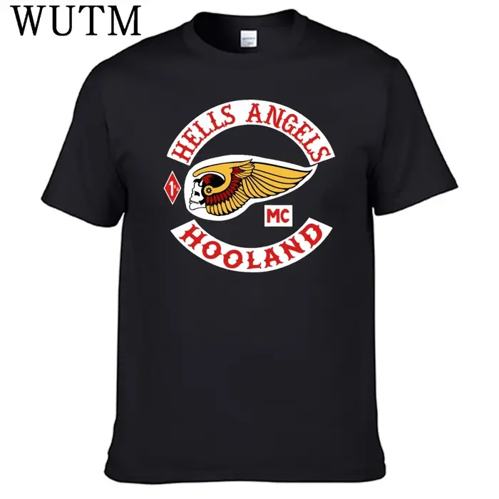 T-shirt pour hommes, 100% coton, Hell Angels Holland