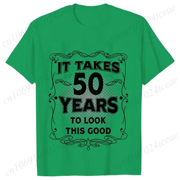 T-shirt drôle du 50e anniversaire pour hommes