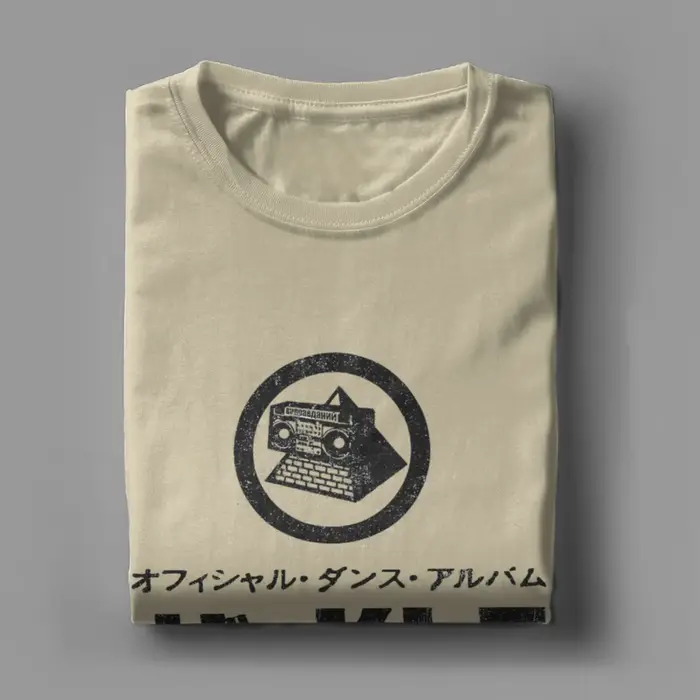 Le KLF     Japon Vintage T-Shirts pour hommes femmes génial 100% coton T-Shirts col rond manches cou