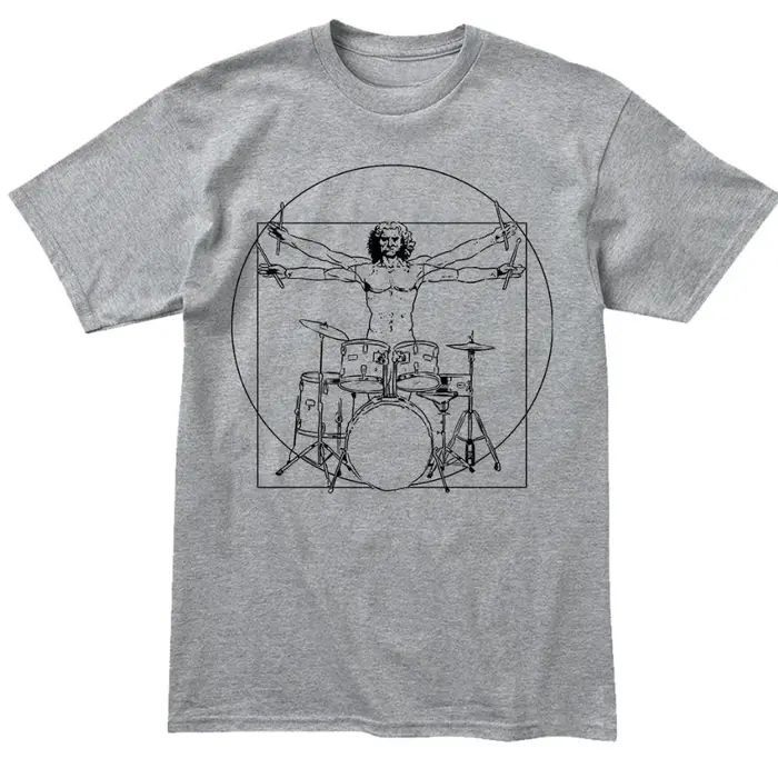 T-shirt graphique d'art gothique pour homme