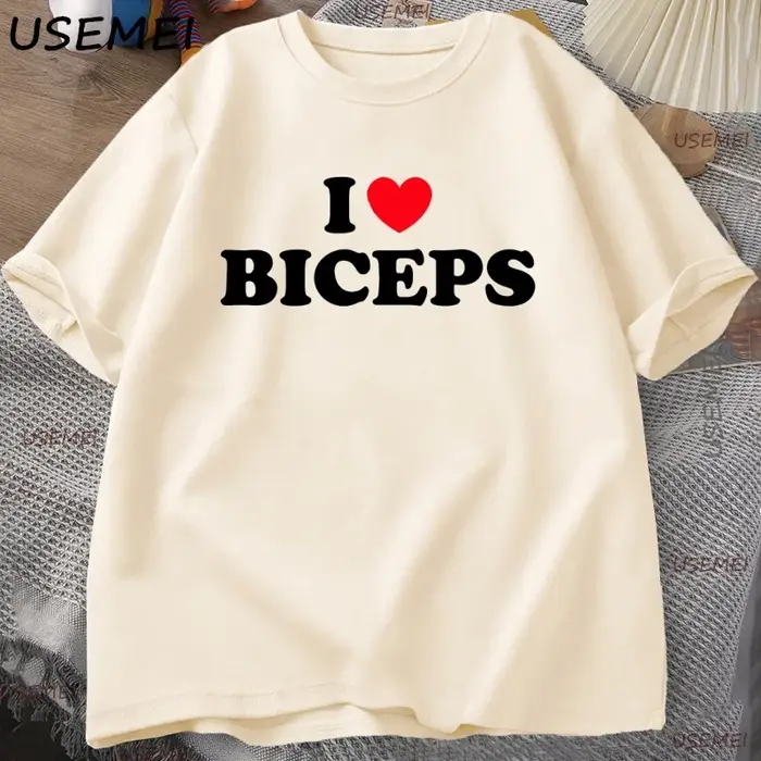 J'aime les Biceps T-Shirt drôle Gym Crush