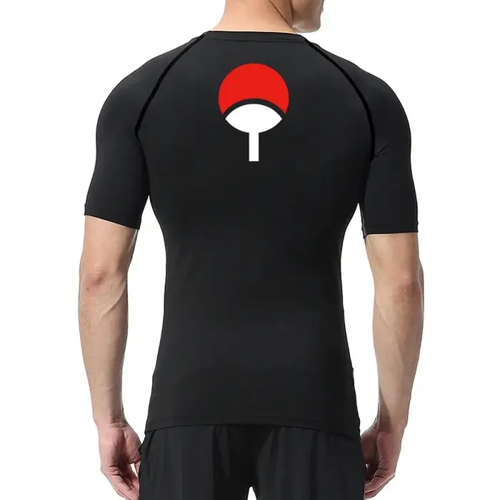 T-shirt de compression graphique pour homme