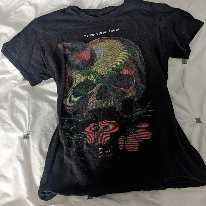 Femmes Top Y2k 2000s Hauts Vêtements Femme Kawaii 90s Vintage Vêtements Anime Fille Gothique Femme T