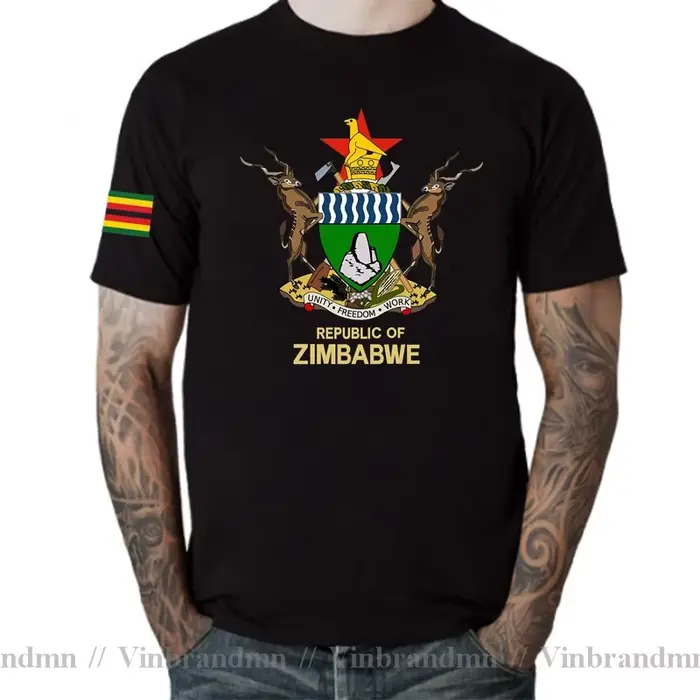 Zimbabwe hommes T-shirt classique Jersey Nation équipe