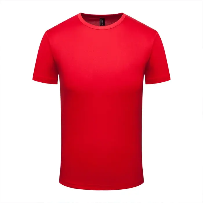 T-Shirt homme LOGO séchage rapide personnalisé sport Fitness groupe personnel haut brodé Polyester bricolage