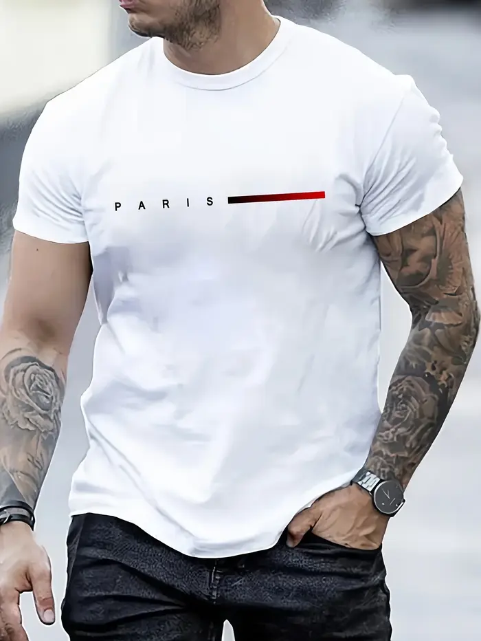 T-shirt à manches courtes pour homme