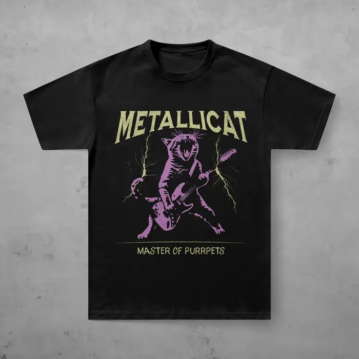 T-shirt Metallica Metallicat 2026 pour hommes et femmes