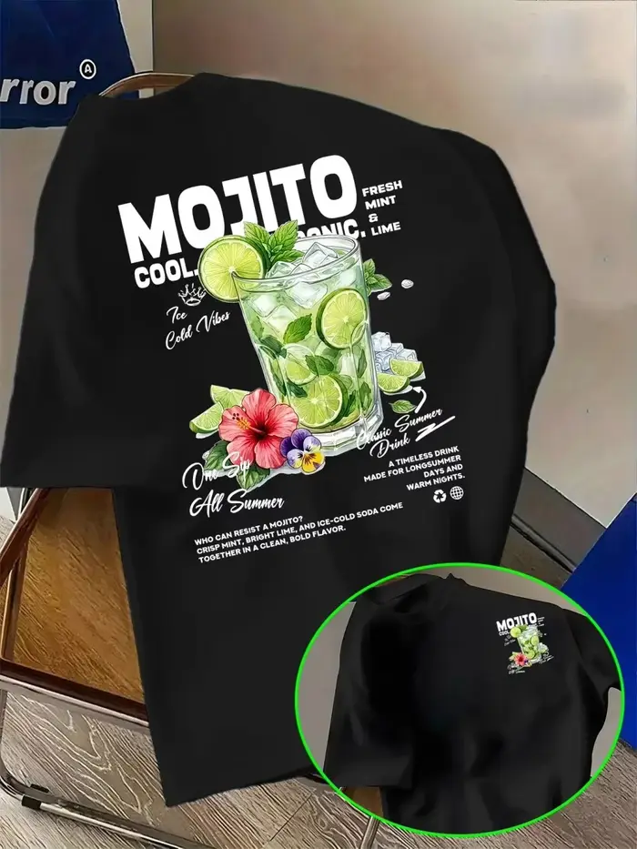 T-shirt pour homme imprimé en 3D