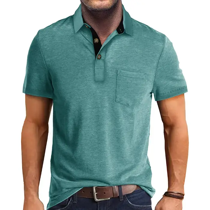 Nouveaux Polos Homme 2026 à Manches Courtes – T-shirts Décontractés Légers pour Hommes