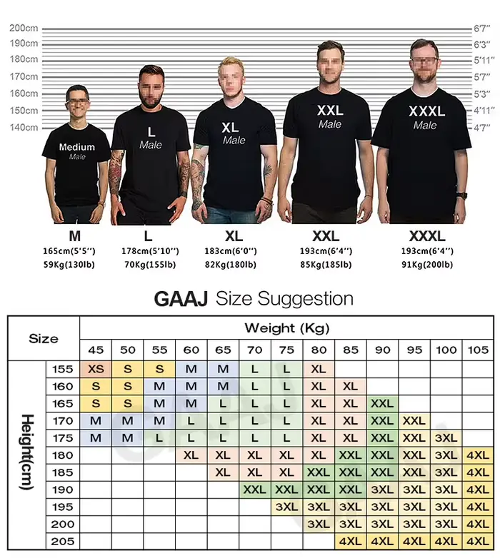 6XL T-shirt Premium 100% Coton Personnalisé pour Homme et Femme