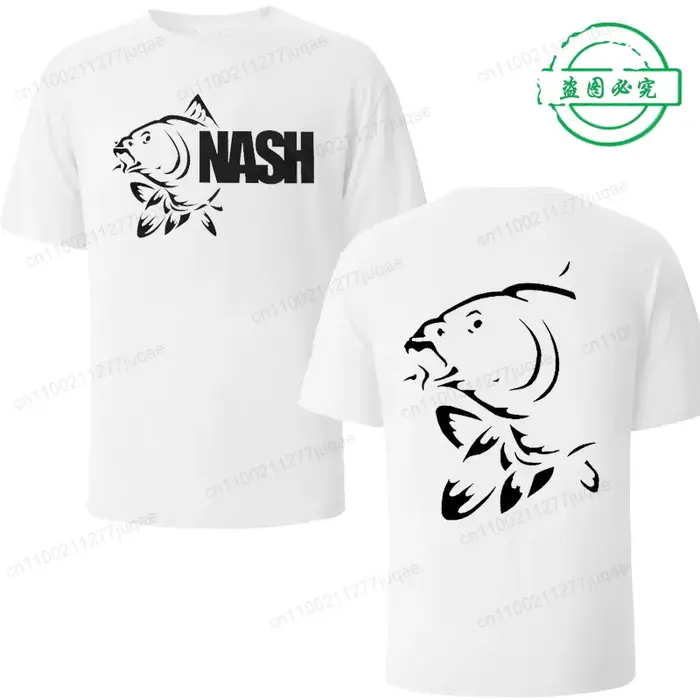 Drôle pêcheur carpe poisson pêcheur sportif T-shirts hommes mode d'été Harajuku à manches courtes co