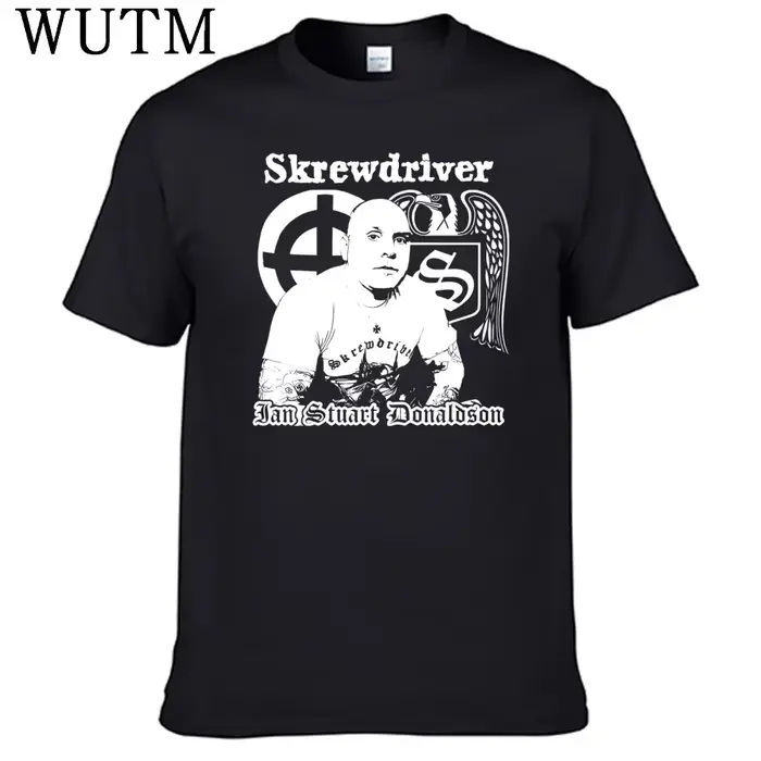 Ian Stuarts t-shirt 100% coton hommes chemise