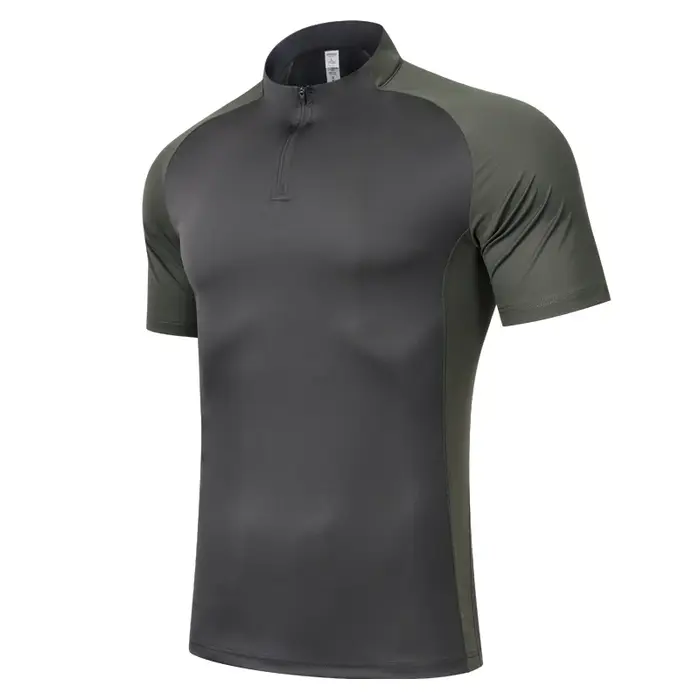 Hommes respirant Sport T-shirt Jogging vêtements