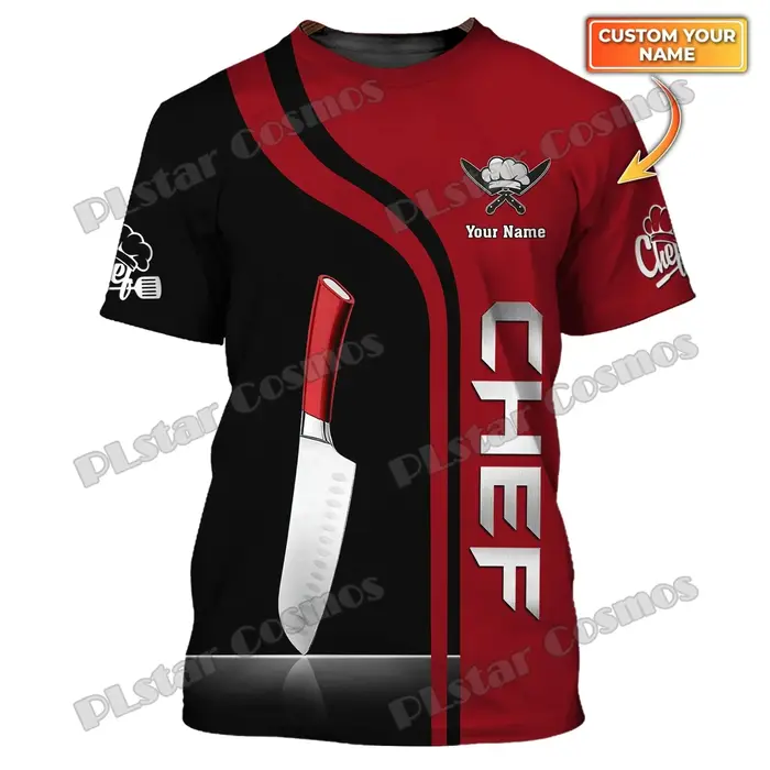 PLstar Cosmos-T-shirt décontracté unisexe avec nom personnalisé pour homme