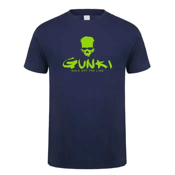 Gunki Hommes T Shirt Été Casual Manches Courtes Économie Mans Cool Y-Gunki Tshirt LH-099