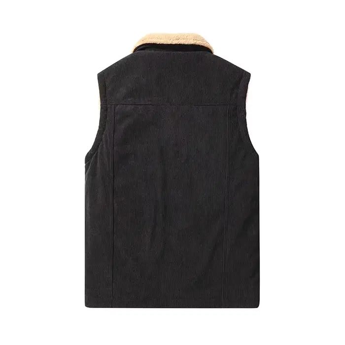 Gilet en velours côtelé pour hommes