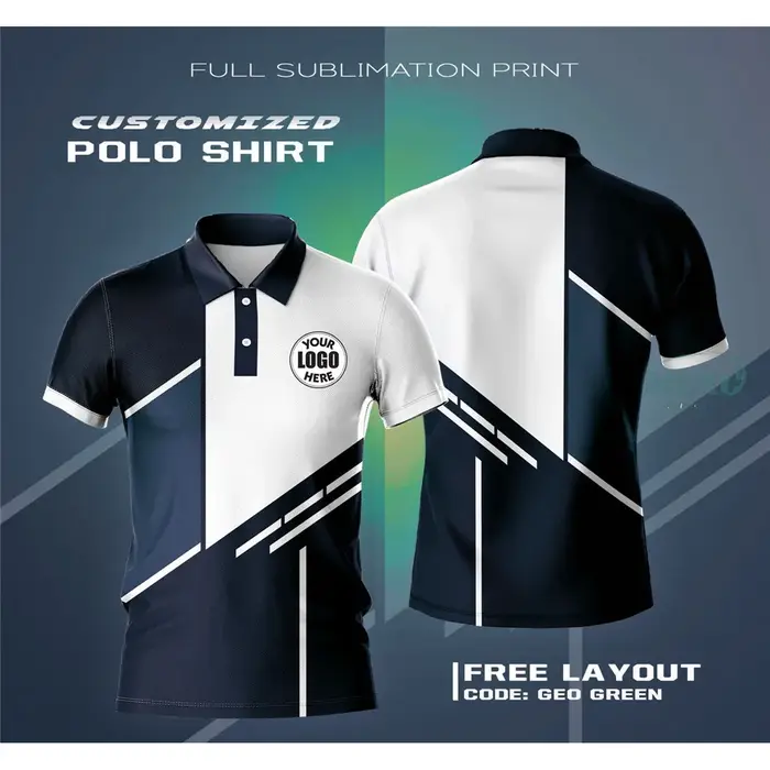 Polo personnalisé GRATUIT 2026 – Impression par sublimation intégrale