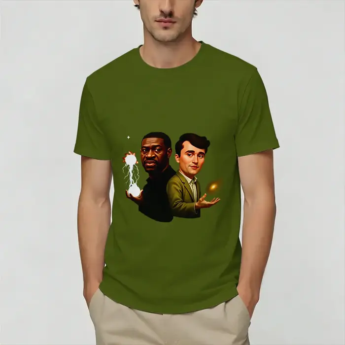 T-shirt George Floyd & Charlie Kirk