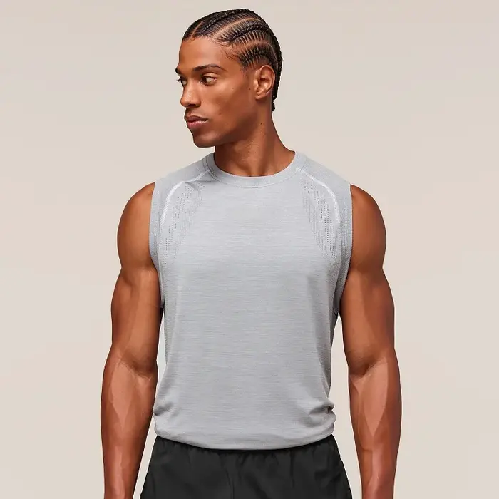 Débardeur Homme Slim Fit Sans Coutures Séchage Rapide Été Sans Manches Entraînement Course Fitness Nouveauté 2026