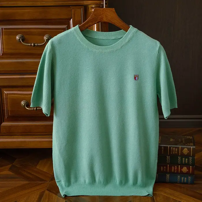 Smile Fine Mer37Wool Base T-Shirt pour Homme